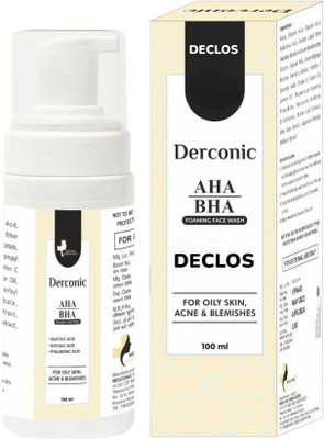 DECLOS derconic aha bha foaming facewash Face Wash(100 g)