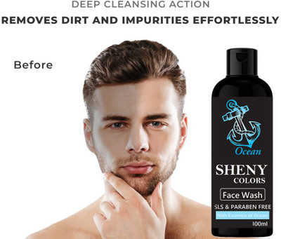 SHENY COLORS PROFESSIONAL FACE WASH FOR MEN FACE Face Wash(100 ml)