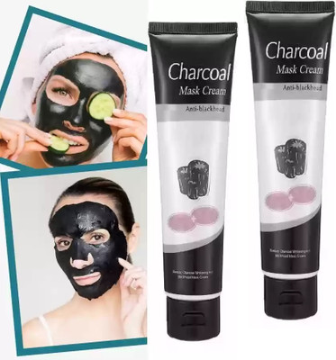 HUZURLU ACTIVATED CHARCOAL TUBE FOR BLACKHEAD & WHITE HEAD REMOVAL Face Wash(270 ml)