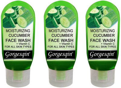 GORGESQIN Moisturizing, Nourishing Cucumber  Face Wash(180 ml)