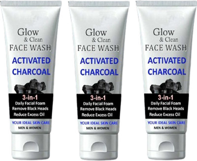 skynly Activated Charcoal  | Anti-Pollution, Deep Pore Cleaning & Oil Control | Skin Purifying & Deep Detox Formula Face Wash(300 g)