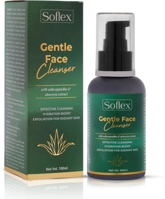 SOFLEX Gentle Face Cleanser for Men, Fights Acne & Pimple, Brighten Skin New Product Face Wash(100 ml)