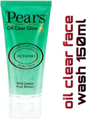Pears Oil Clear Glow Daily Facewash For Oily Skin Face Wash(150 ml)