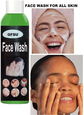 GFSU - GO FOR SOMETHING UNIQUE Skin Brightening & Deep Cleansing For All Skin Types  Face Wash(200 ml)