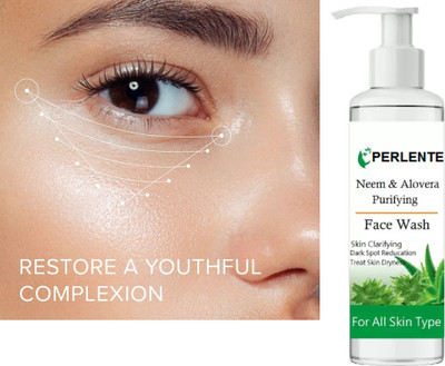 PERLENTE Moisturizing Aloe Vera& Neem  Face Wash(200 g)