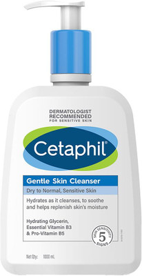 Cetaphil Gentle Skin Cleanser 1 Lit Face Wash(1000 ml)