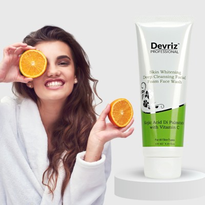 DEVRIZ PROFESSIONAL Skin Brightening  With Vitamin C Reduce tanning, scars, acne spots Face Wash(30 ml)