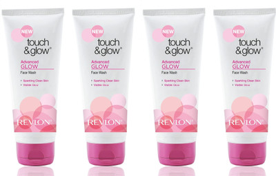 Revlon Touch & Glow Advanced Glow, 50g x 4 Face Wash(200 g)