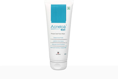 Acnelak 4 in 1 Pimple Care  | Deep Cleansing, Oil Control, | For Acne-Prone Skin | 100 ml Face Wash(100 ml)