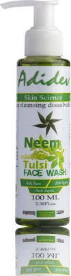 Adidev Neem Tulsi Spot Reduction And Oil Control Herbal  Face Wash(100 ml)