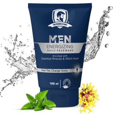 THE BEARD STORY Energizing Daily Cleansing Facewash, For Clean And Clear Face With Minerals Face Wash(100 ml)