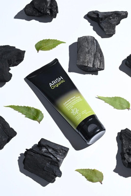 ARISH BIO-NATURAL Activated Neem Charcoal  | Clarifying Detox  for Clear, Refreshed Skin Face Wash(100 ml)