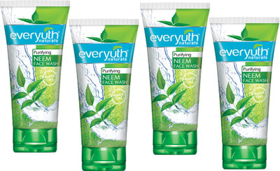 Everyuth Naturals Purifying Neem  (4X50ml) Face Wash(200 ml)