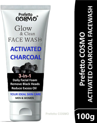 Prefetto COSMO Deep Cleansing Charcoal Power Face Wash(100 g)