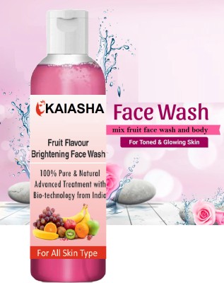 KAIASHA Mix Fruit Freshness Face wash, For Glowing Skin Men & Women  Face Wash(200 ml)