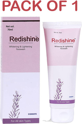 Redishine SKIN WHITNING & LIGHTNING FACE WASH PACK OF 1 Face Wash(70 ml)