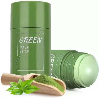 REIMICHI Green Tea Purifying Clay Stick Mask Oil Control Anti-Acne Face Wash(40 g)