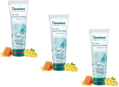 HIMALAYA Oil Clear Lemon 100ml (Pack of 3) Face Wash(300 g)