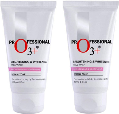 O3+ Brightening & Whitening  with Cucumber and Aloe Vera Extracts Face Wash(200 g)