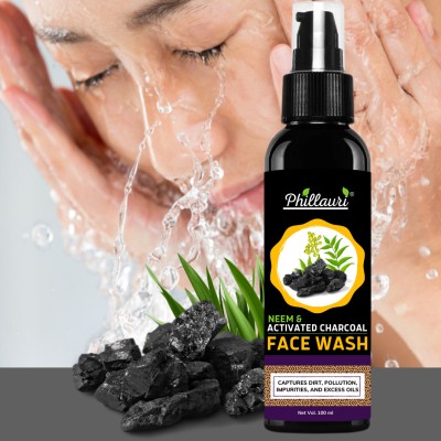 Phillauri Charcoal & Neem Daily Face wash Instant Glow  Face Wash(100 ml)