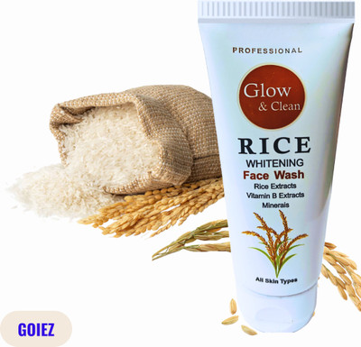 GOIEZ Rice  Ultra Glow Mineral-enriched Formula For Clear Skin Face Wash(100 ml)