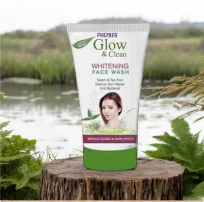 phizller Glow & Whitening Neem and Tea Tree  | Acne & Oil Control Wash Face Wash(100 g)