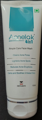 MENARINI ACNELAK 4IN1 PIMPLE CARE WASH PACK 2 Face Wash(200 ml)