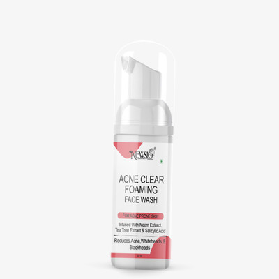 Newsio Acne Cleansing Face wash 4 in 1 For Acne Solution Reduce whiteheads & Blackheads Face Wash(60 ml)