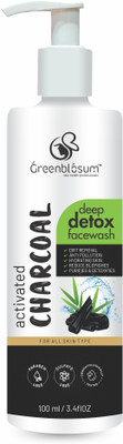 greenblosum Bright Miracle Detox Charcoal Face Wash(100 ml)