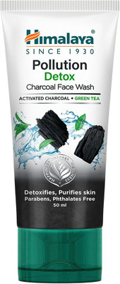 HIMALAYA Pollution Detox Charcoal Face Wash(50 ml)