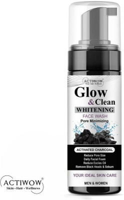 ACTIWOW Glow & Clean Oxygen Boost Bubble Wash L02 Face Wash(150 ml)