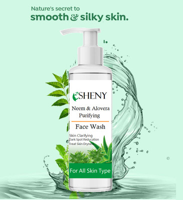 sheny soft neem face wash for brighting skin for remove tan and dark sports Face Wash(200 ml)