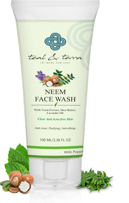 Teal & Terra For Fresh and Fairer Skin | Face Wash(100 ml)