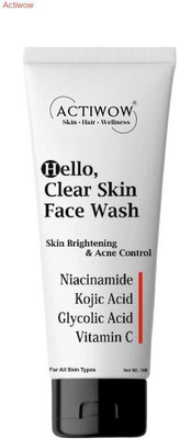 ACTIWOW Hello  Deep Cleansing Foam with Tea Tree Oil Face Wash(100 ml)