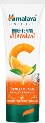 HIMALAYA Brightening Vitamin C Orange , Brightening Face Cleanser, Remove Dull Skin Face Wash(100 ml)