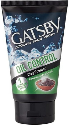 GATSBY Japan Cooling Oil Control - Contains Clay Powder Face Wash(100 g)