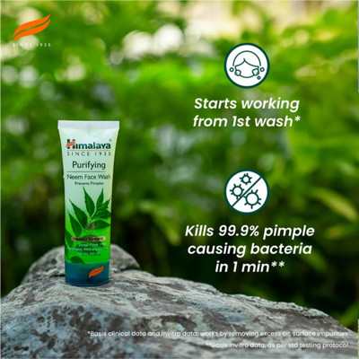 Himalaya Herbals NEEM FACE WASH100ML PACK OF 1 Face Wash(100 ml)