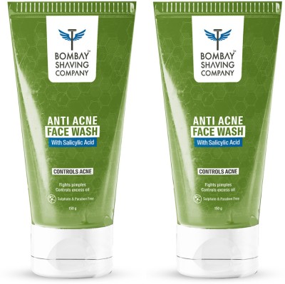 BOMBAY SHAVING COMPANY Anti Acne Facewash for Oily and Combination Skin for Acne and Pimple control Face Wash(300 g)