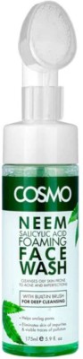 COSMO Skin Care Neem Foaming  For Deep Cleansing Built-in Brush Face Wash(175 ml)