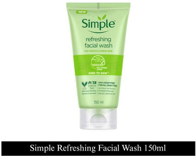 Simple Kind to Skin Refreshing Facial Wash POK1 Face Wash(150 ml)