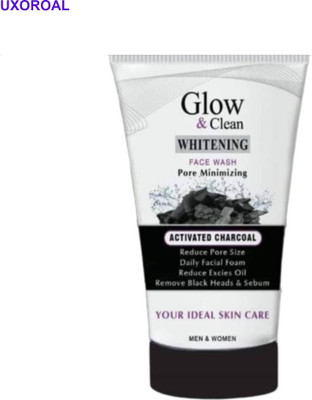 uxoroal Charcoal Deep Detox  – Smooth Skin, Clear Pores Face Wash(100 g)
