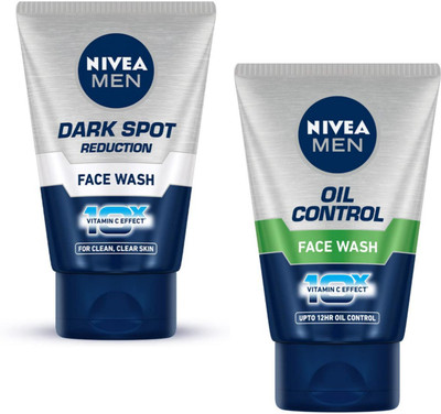 NIVEA Dark Spot & Oil Control Fw 100ml Set of 2 Face Wash(200 ml)