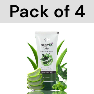 DOOMSDAY neem and tulsi prevent acne and pimple all skin type face wash for all day using Face Wash(400 ml)