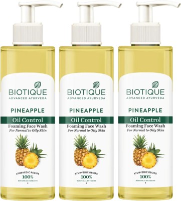 BIOTIQUE Pineapple Oil Control Foaming Face Wash(600 ml)