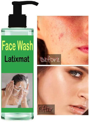 Latixmat  Reduces pimples & Acne Control Face Wash(200 ml)