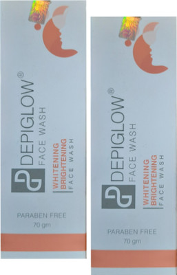 Depiglow Whitening Brightening  ( pack of 2 ) Face Wash(140 g)