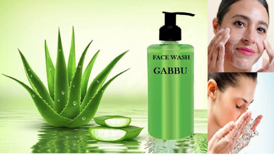 GABBU best Moisturizing Aloe Vera  Face Wash(200 ml)