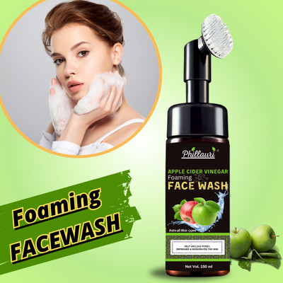 Phillauri Apple Cider Vinegar Foaming Whitening Face Wash(150 ml)