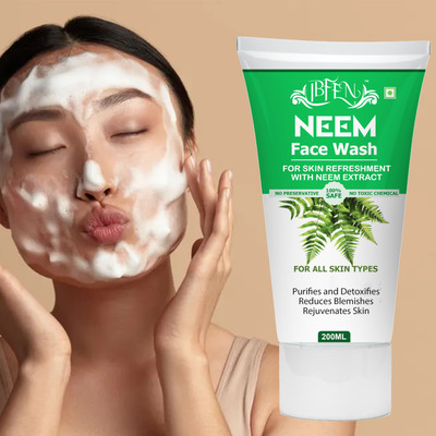 IBFEN Neem Purifying  For Men & Women ' Acne Prone, Deep Pore Cleaning Face Wash(200 ml)