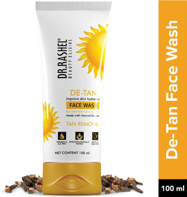 DR.RASHEL DE-TAN FACE WASH | IMPROVES SKIN HYDRATION & REMOVES TAN Face Wash(100 ml)